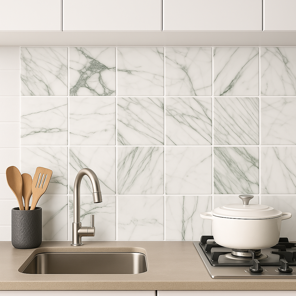Azulejos mármol - adhesivo