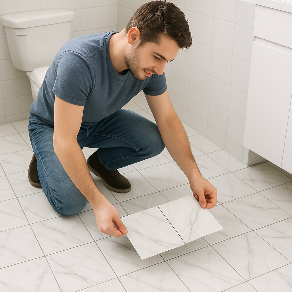 Azulejos mármol - adhesivo