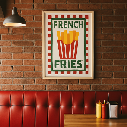 French Fries Retro
